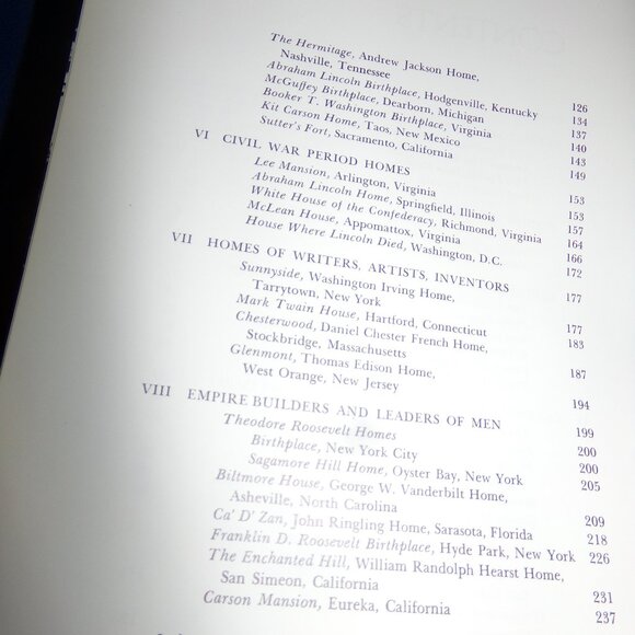 Vintage Large Oversized Hardcover Book - Great Houses of American History - Picture 7 of 15